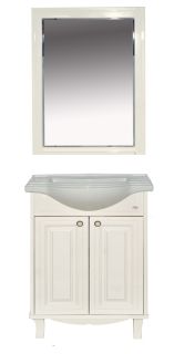 Напольная тумба под раковину Misty Шармель 65см бежевый